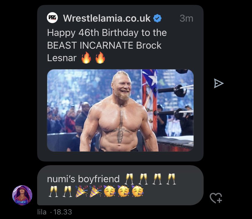 HAPPY BIRTHDAY BROCK LESNAR 