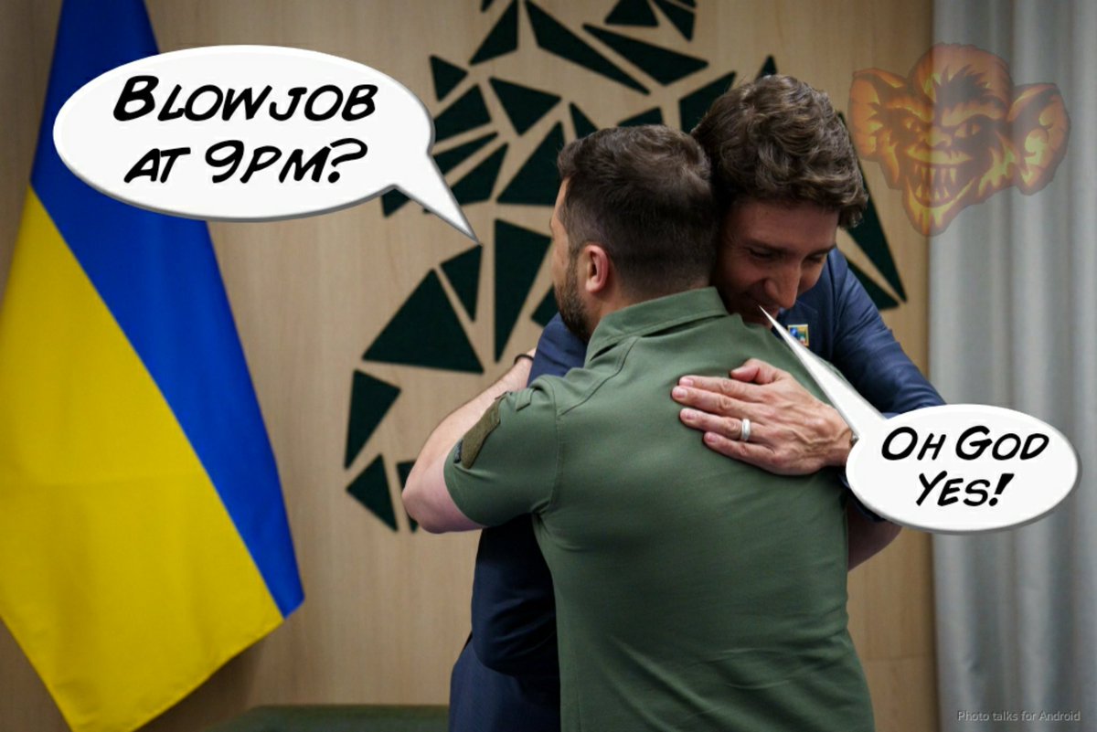 GremlinTale's tweet photo. @JustinTrudeau @ZelenskyyUa #TeamDoofus https://t.co/A4g0kSNXVq