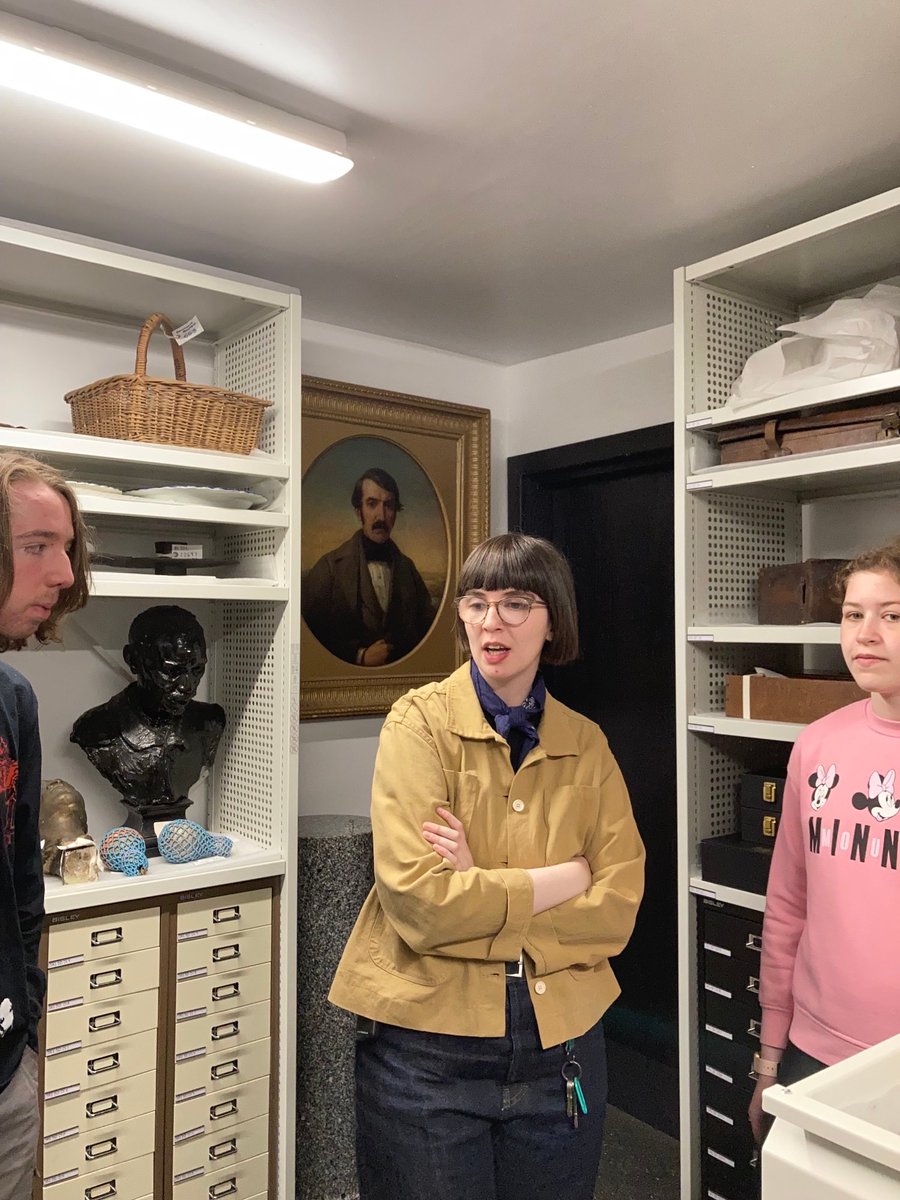 Our CashBack Summer Programme with @impact_arts is in full swing! The group have already had a productive first week exploring the museum, examining our collections, and breaking down themes of decolonisation and restitution in heritage.