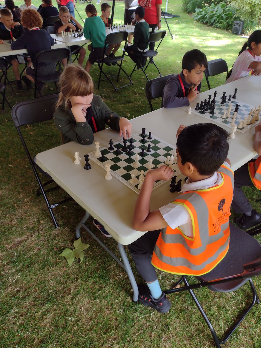 CPickeringPri's tweet image. Our afternoon chess tournament has started! Good luck children #chessfest