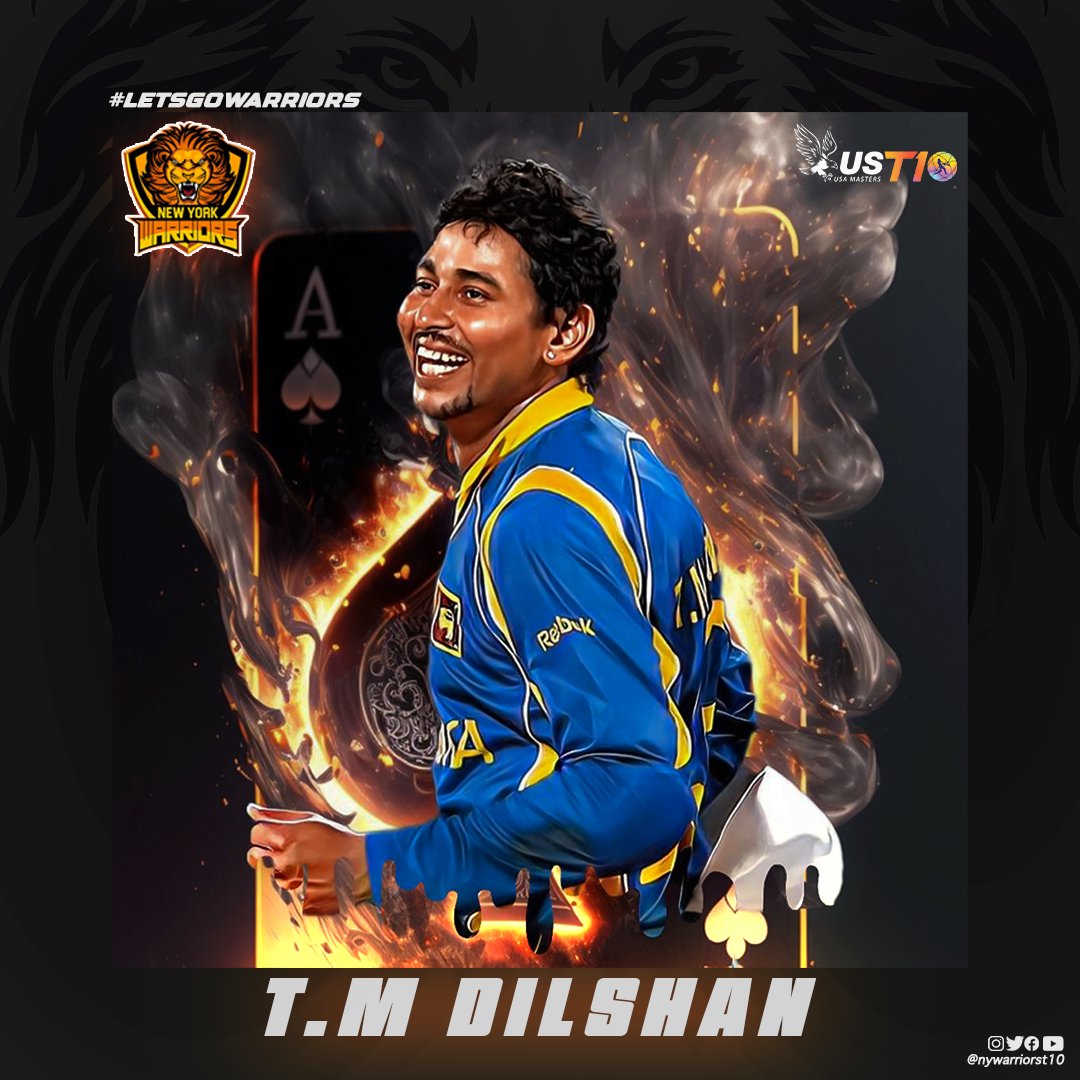 New York Warriors (@nywarriorst10) on Twitter photo SriLankan Lions <a href="/officialslc/">Sri Lanka Cricket ๐ฑ๐ฐ</a> Are Ready To Roar in <a href="/usmasterst10/">US Masters T10</a> league..
Are you???
TM Dilshan, Chamara Kapugedera & Dhammika Prasad respectively
#SrilankanLions #LetsGoWarriors #NewYorkWarriors #UsMasterst10 SriLankan Lions <a href="/officialslc/">Sri Lanka Cricket ๐ฑ๐ฐ</a> Are Ready To Roar in <a href="/usmasterst10/">US Masters T10</a> league..
Are you???
TM Dilshan, Chamara Kapugedera & Dhammika Prasad respectively
#SrilankanLions #LetsGoWarriors #NewYorkWarriors #UsMasterst10