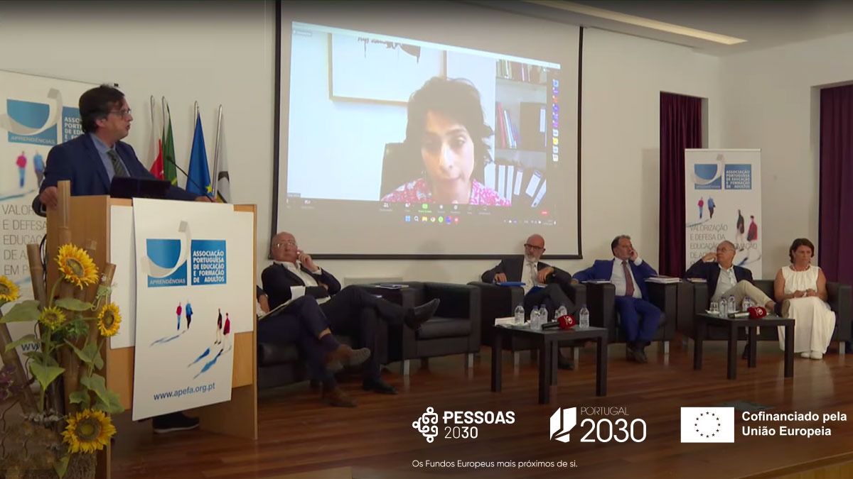 🇪🇺 Seminário – Educação e Formação de Adultos, Cidadania e Multiculturalidades, organizado pela APEFA. O PESSOAS 2030 esteve representado pelo Vogal da Comissão Diretiva, Joaquim Bernardo.

⮕ Saiba mais em rb.gy/tmetv

#pessoas2030 #portugal2030 #FSEMais