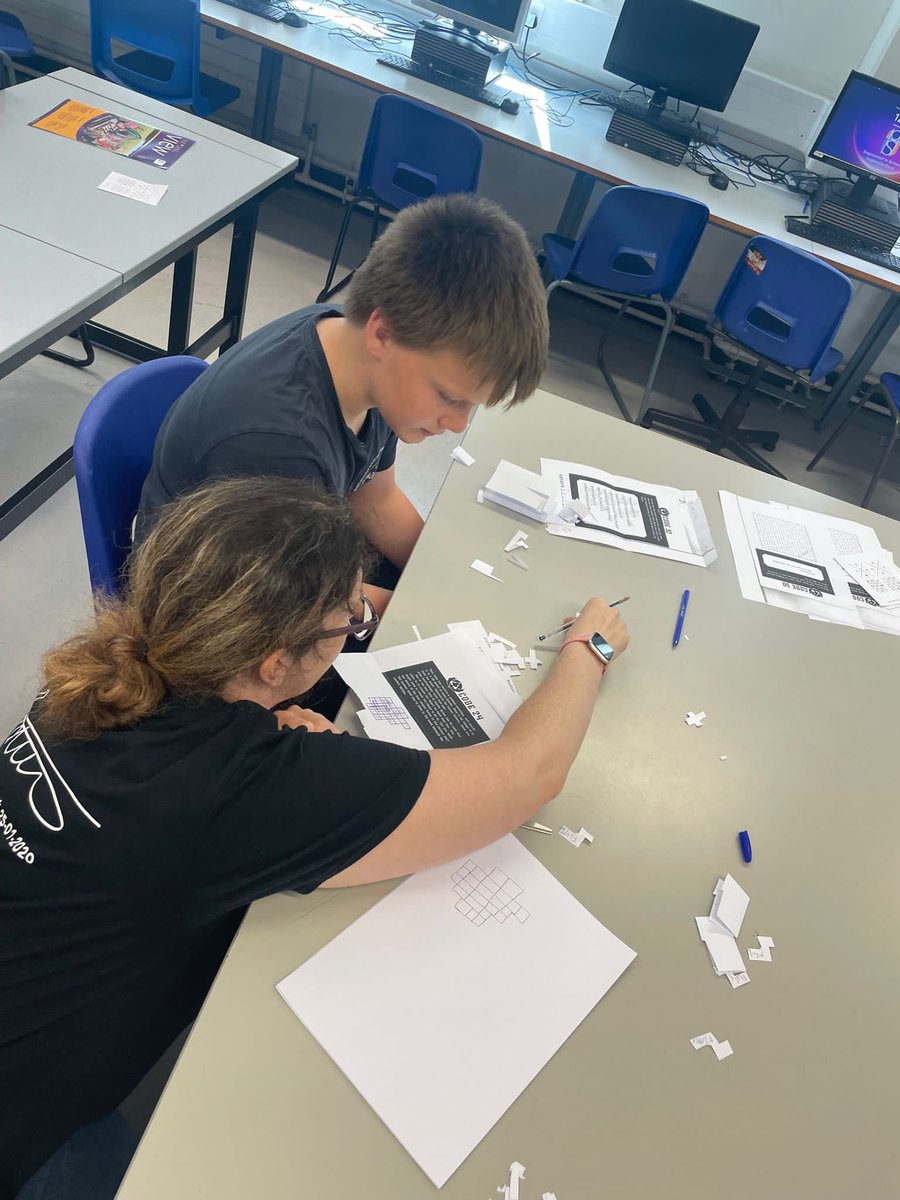 OrielHighSchool's tweet photo. Our students are having a great time in school too. This bunch are cracking codes in our Escape Room activity and also enjoying computing and board games; learning & playing Machi Koro2, Battle of Legends and Cult Express. ππ #ActivitiesWeek2023 #ItsGettingCompetitive https://t.co/RQIY93F8oM
