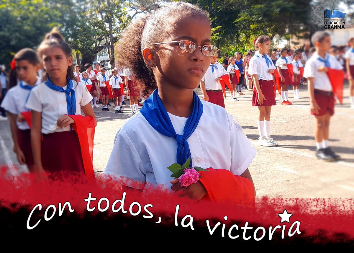#70Moncada
#26DeJulio  #Cuba #CubaMined #ProvinciaGranma #EducaciónGranma #CubaVive