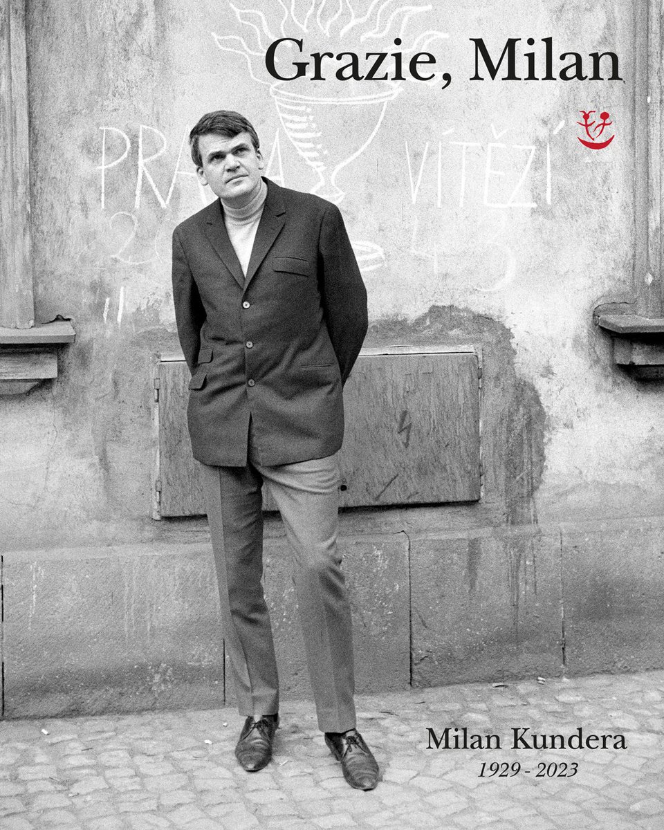 «Il romanziere insegna alla gente a cogliere il mondo come una domanda».

Milan Kundera
1929 - 2023