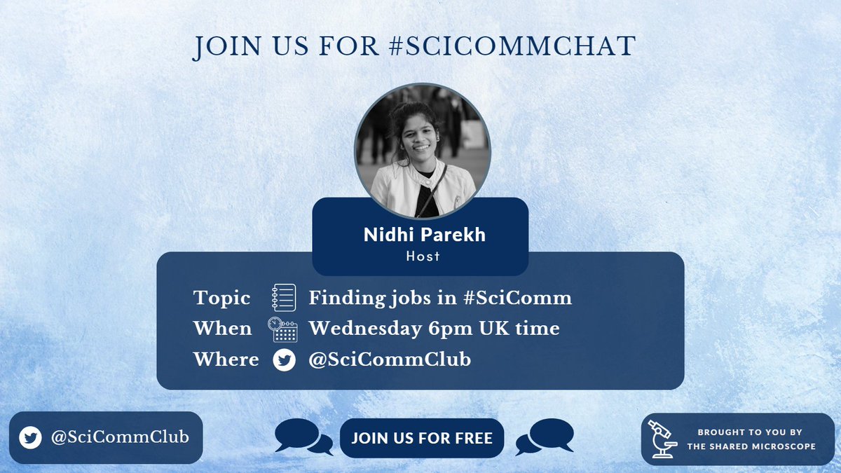 SciComm Club by @TheSharedScope tweet media