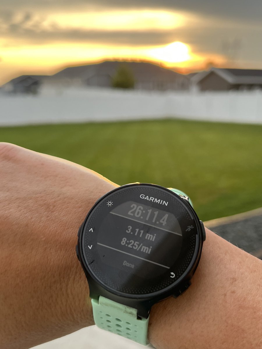 LindsayIRL's tweet photo. I can’t decide which is the best part of a morning #run…

☀️ seeing the sunrise
☕️ smelling a fresh pot of coffee after walking in the door 

#goodmorning #wednesdaywellness #milesformark 💚 https://t.co/RoHbMlgbB4