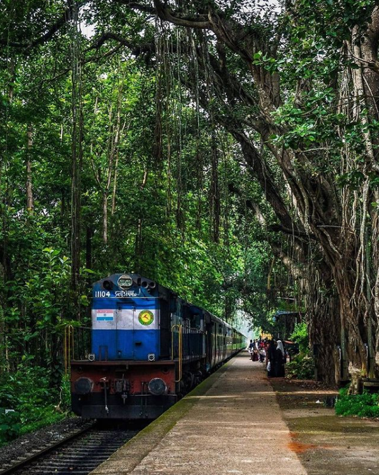 2. Cherukara Railway Station, Kerala