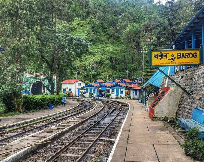 9. Barog Railway Station, Himachal Pradesh
