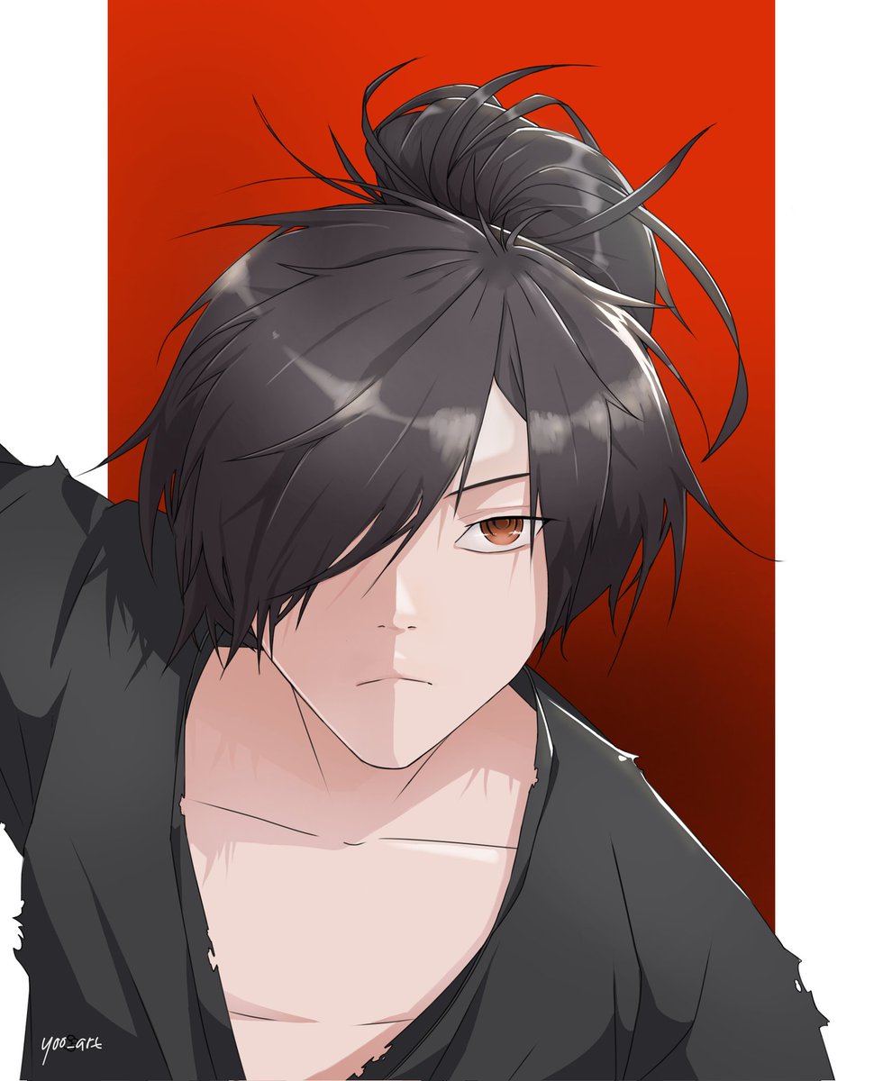 YOOooo5522's tweet photo. Hyakkimaru fanart https://t.co/H5brD6TRIm