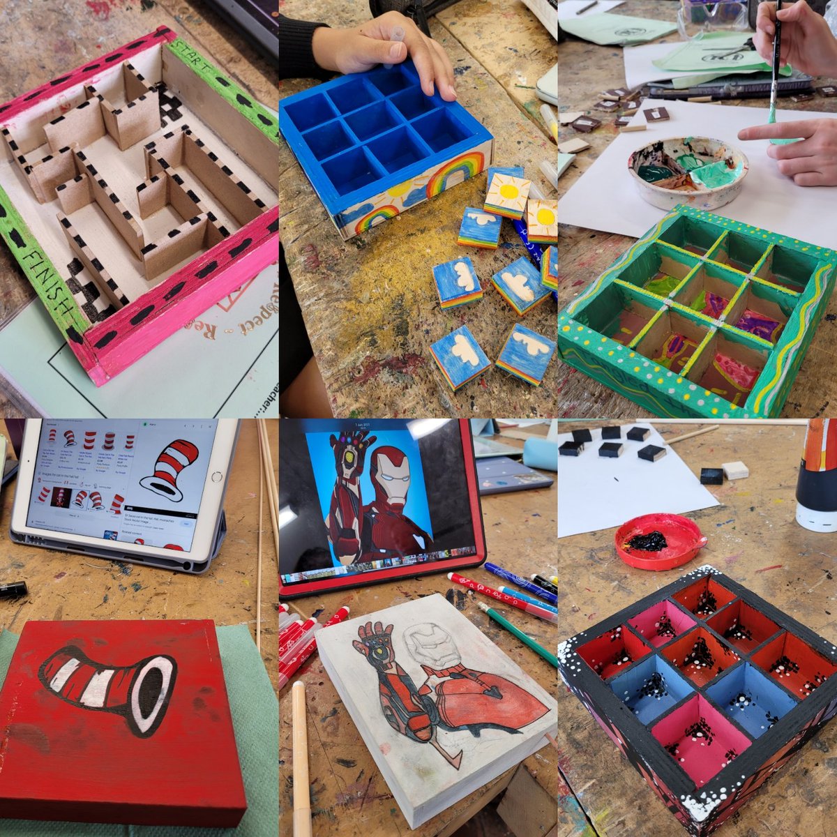 High-quality sustainable game design outcomes for <a href="/DTsandringham/">D&T Sandringham</a> Year 8 students. @SandringhamSch1 #Sustainability #analogue #developandrefine #Year8 #designandtechnology