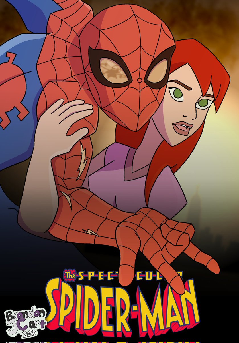 RT @EARTH_26496: The Spectacular Spider-Man 'Spider-Man 2' poster recreation by @brandonjc_art https://t.co/bM6Bp3FzgT