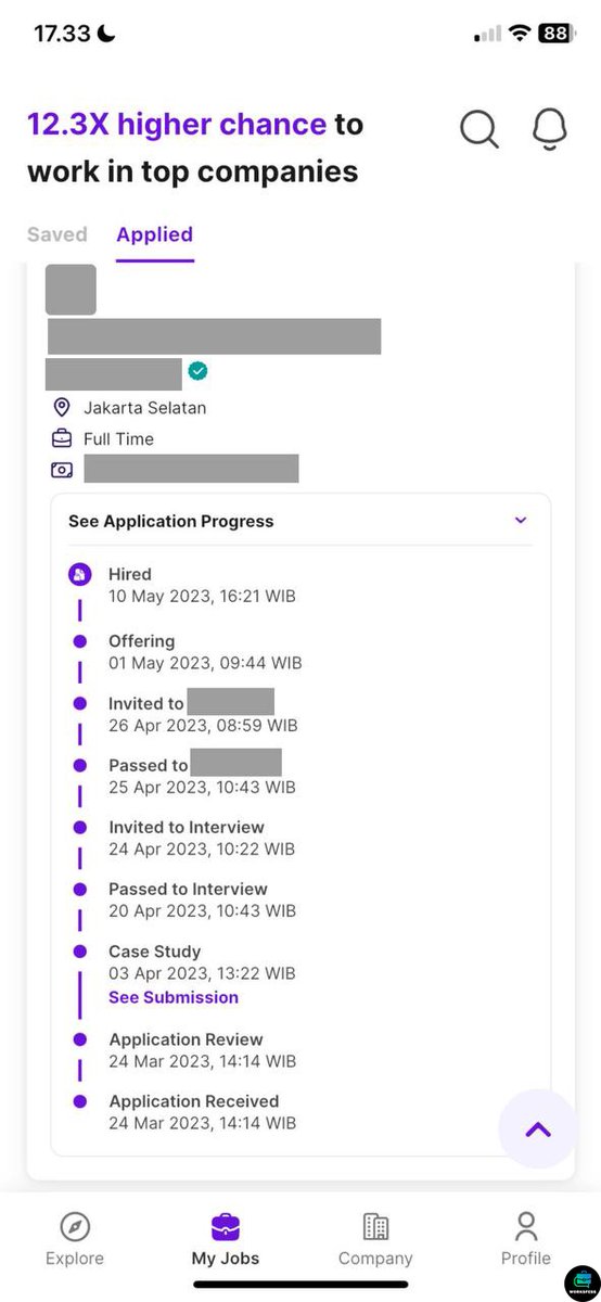 work! Guys, kalian tau app De*lls gak? Sender sempet nganggur terus dapet kerjaan fulltime pertama dari sini dan udah kerja 2 bulan 🥺 yg sender suka proses rekrutmennya tuh transparan &amp; lumayan cepet

Cobain juga deh, mungkin rezeki temen-temen ada disini 😊
