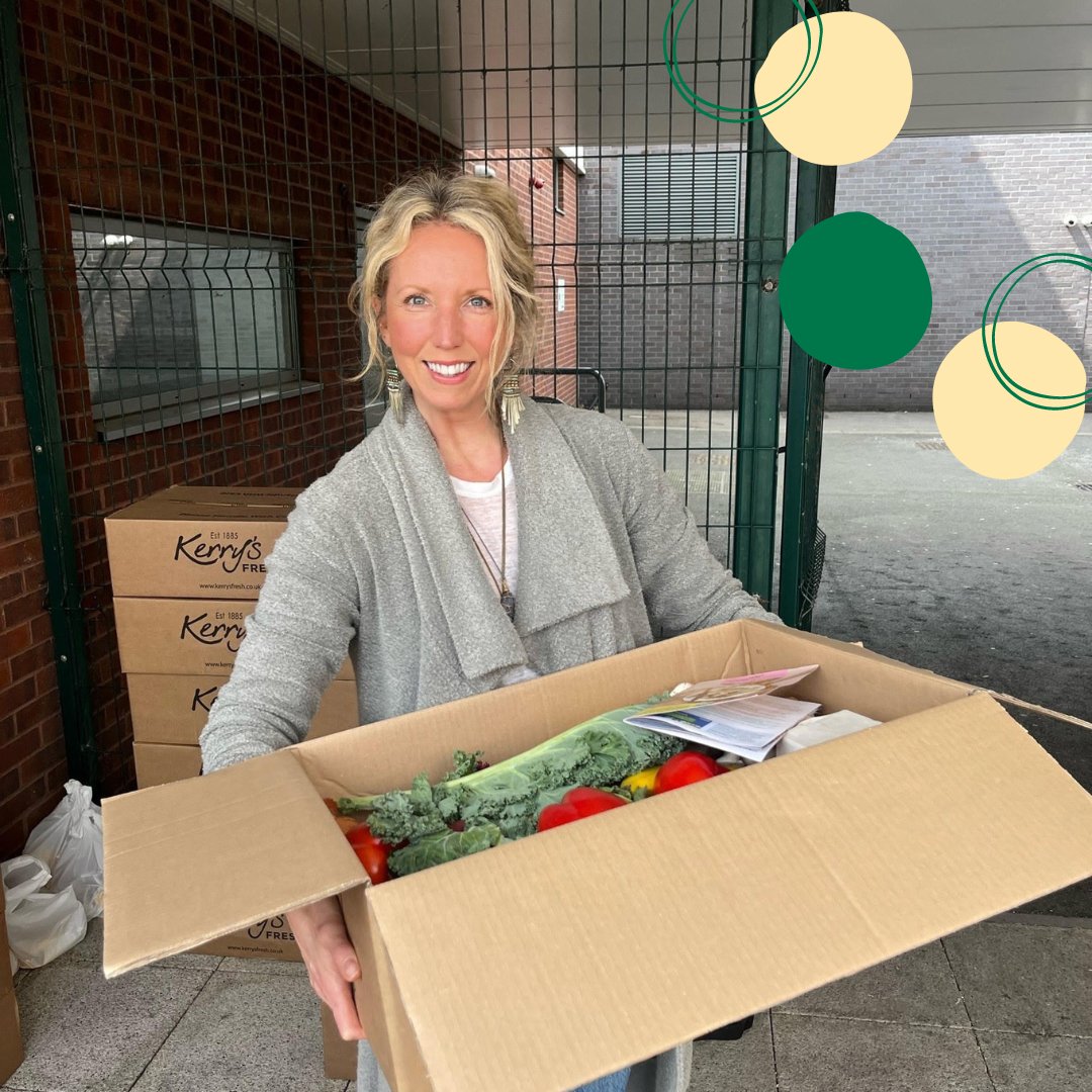 This May half term we collaborated with Our Manchester Food Partnership and <a href="/TeamTBBT/">The Bread and Butter Thing</a> , to support 45 families in Harpurhey, Manchester, with our innovative healthy food box and nutrition education intervention💛 Thanks to all involved!