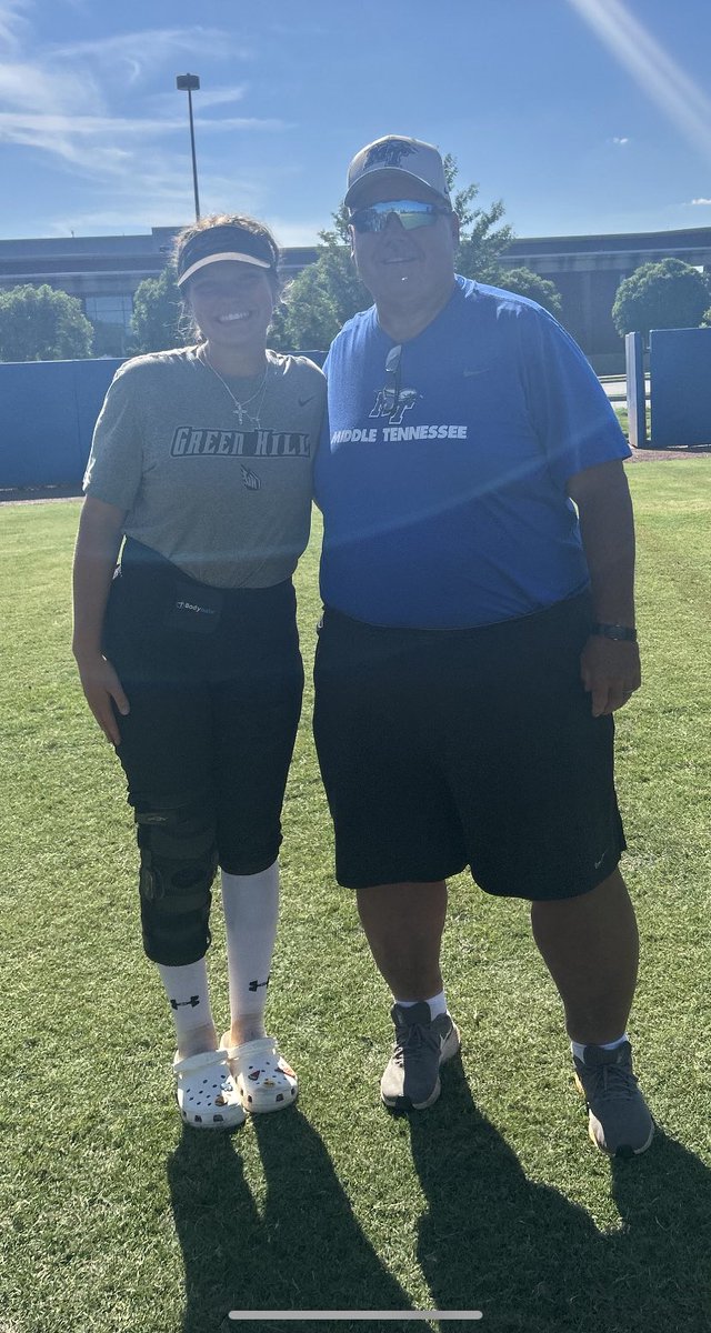carlyscott23's tweet photo. TN Speed 16U represented at the MTSU camp this past week. 
Jaycie Dixon Green Hill High School, rising sophomore Right handed 1B/3B. 
@MT_Softball @UTM_Softball @TNUsoftball https://t.co/htATENdLFQ