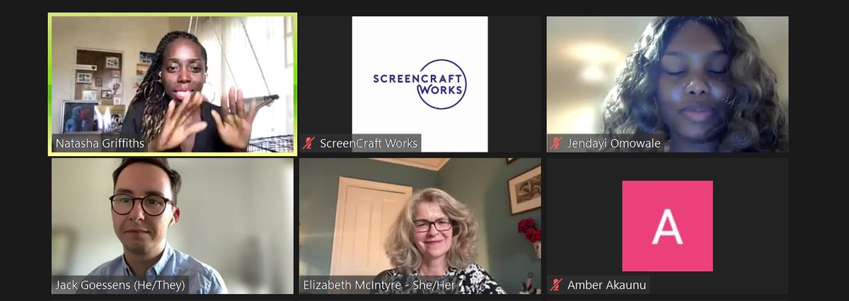 ScreencraftW's tweet photo. You can now listen to the recording (fully subtitled) or read the transcript of our recent Cross-Border Conversation on multi-role v single-role discipline jobs in film & TV. It was a wide-ranging and fascinating talk. https://t.co/LebsPmoKgK https://t.co/wVHzBSIis1
