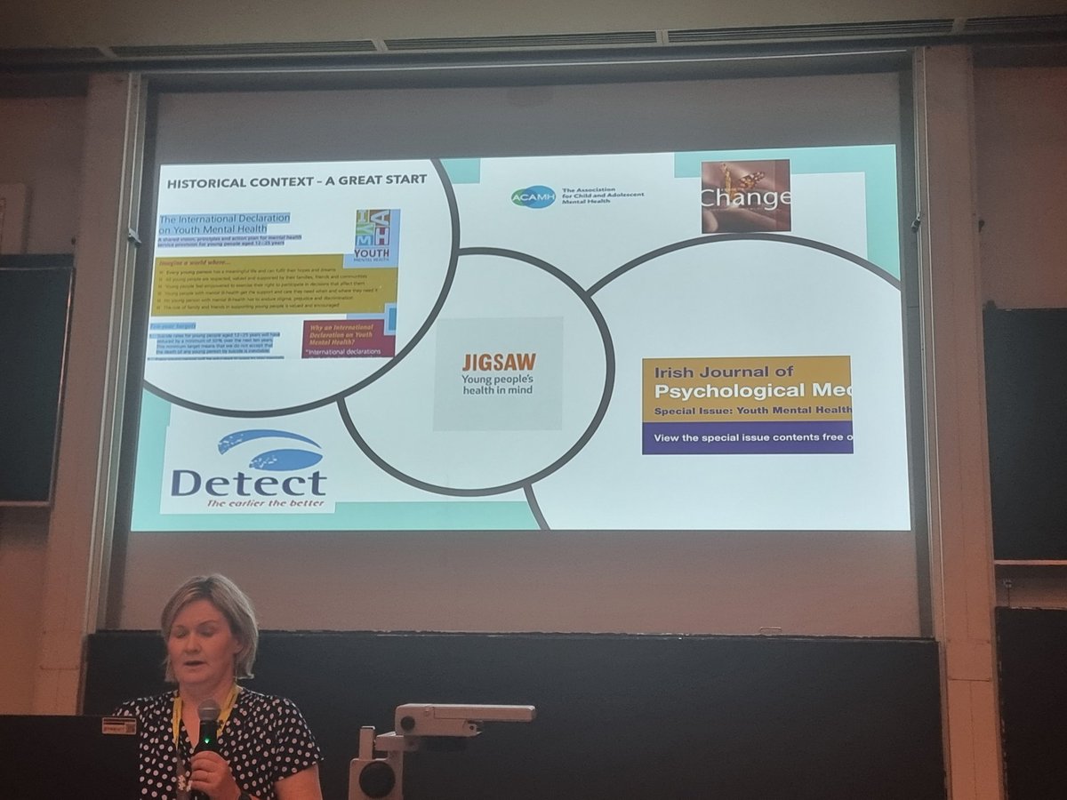 Excellent overview of the progress on Youth Mental Health service development in Ireland by <a href="/MicheleJ_Hill/">Michele hill</a> <a href="/iepa/">Icfa</a> #iepa23. Lots done and lots more to do.. bringing 'Sharing the Vision' to life. #sharingthevision <a href="/MarycannonMary/">Mary Cannon</a> <a href="/psychpolis/">Mark Smyth</a> <a href="/Amandamburke1/">Amanda burke</a> <a href="/pcdodd/">Philip Dodd</a>