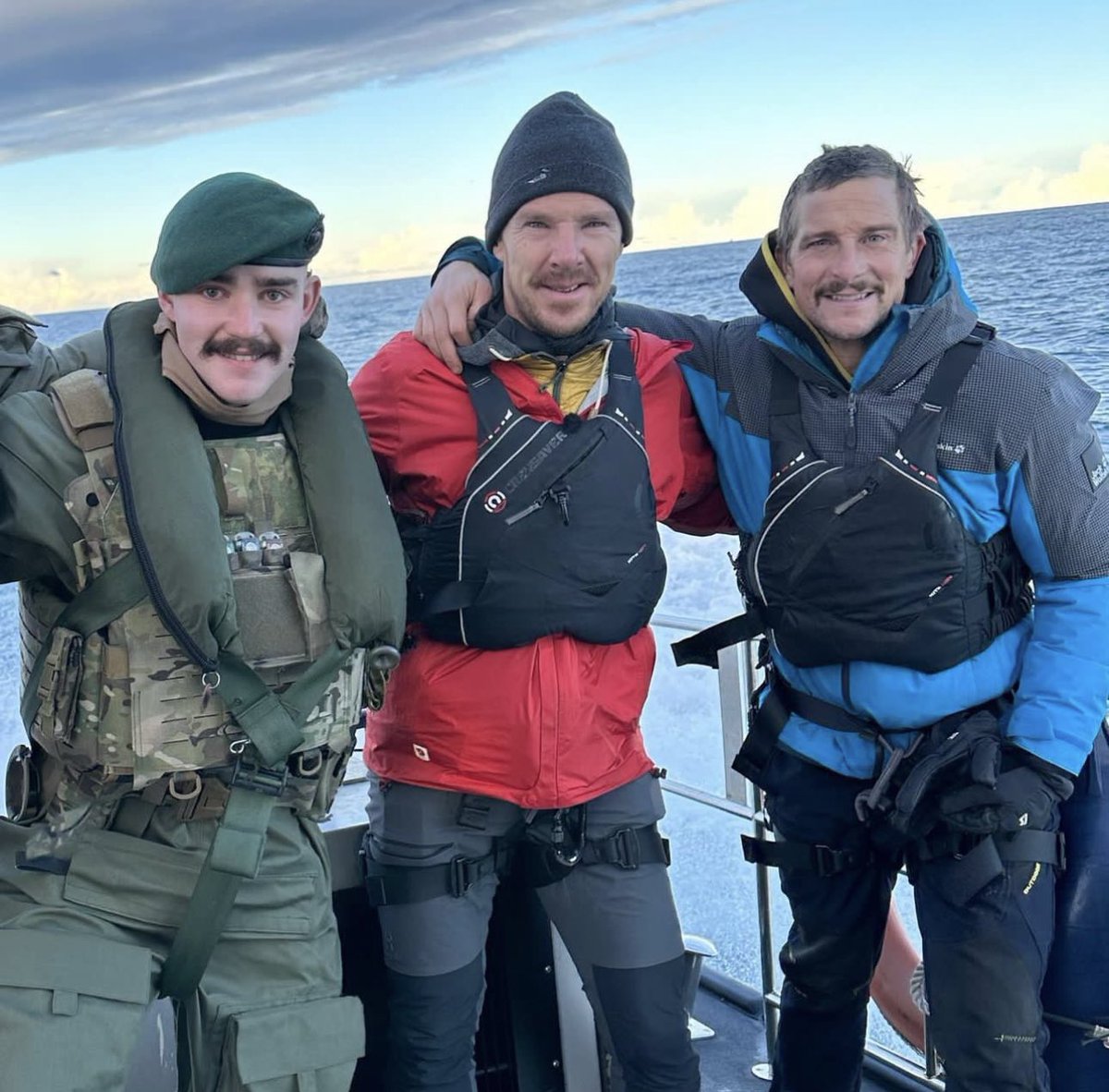 Thank you to the incredible @RoyalMarines @RoyalNavy as always for their support when filming with Benedict Cumberbatch on @RunningWildwBG @NatGeoTV @DisneyPlus - always inspiring to work with. The Benedict Cumberbatch episode airs on Sunday across America and it’s an epic one -…