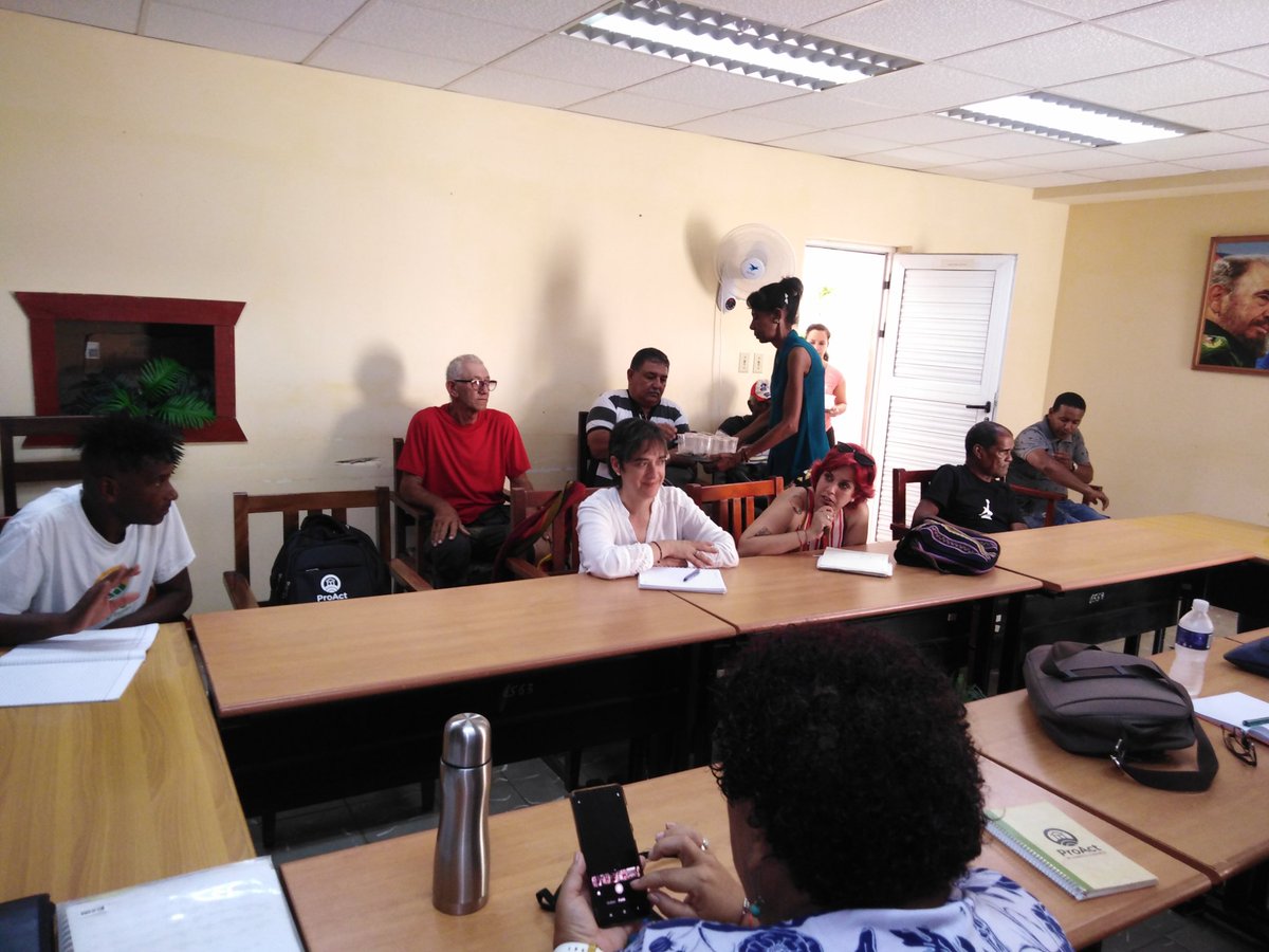 Proyecto PROACT, "DEL HUERTO A LA ESCUELA"
Intercambio gubernamental en el municipio #Caibarién para asegurar la continuidad del proyecto con la calidad requerida.