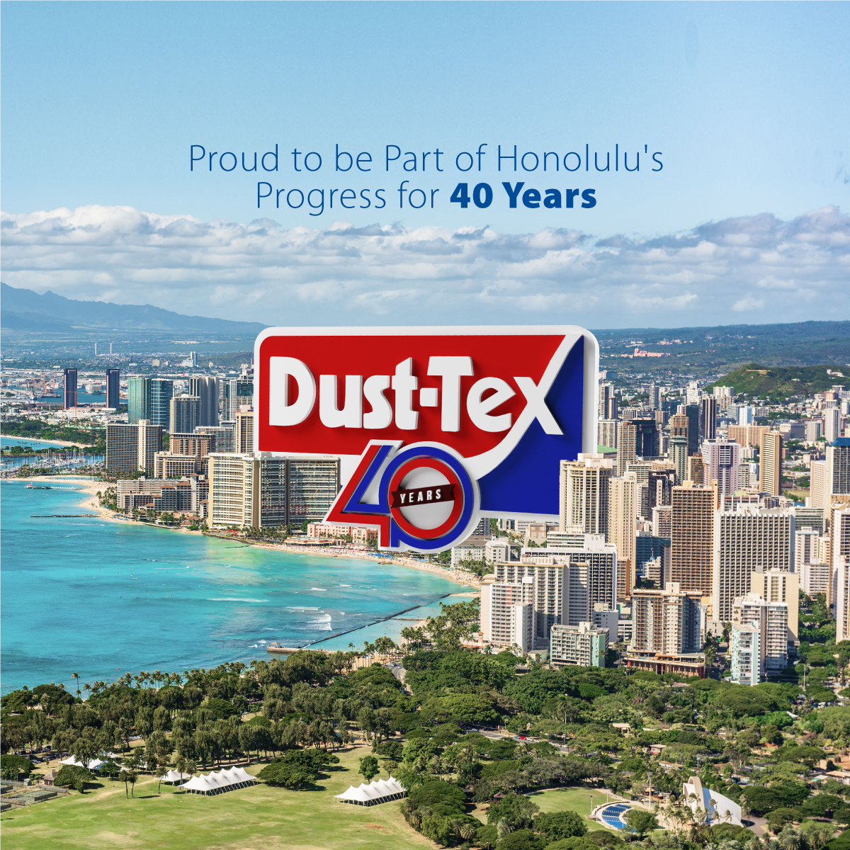 Dust-Tex is proud to be part of Honolulu's progress for over 40 years! Discover how our locally operated linen service has uplifted communities across Oahu when you visit our website. dusttexhonolulu.com