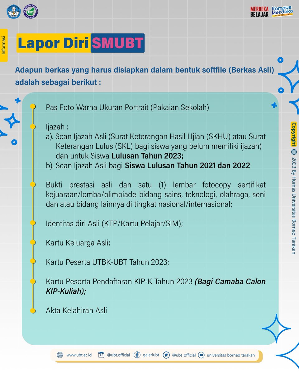 ubt_official's tweet image. Selengkapnya di ubt.ac.id

 #SNPMBBPPP #SNPMB2023 #SNBP #SNBT #SMUBT #UTBK #UBT #ubt #UBTarakan #UBTJaya #AyoKeUBT #Tarakan #tarakanku #batikmodern #merdekabelajar #kampusmerdeka #merdekabelajarkampusmerdeka #kampus