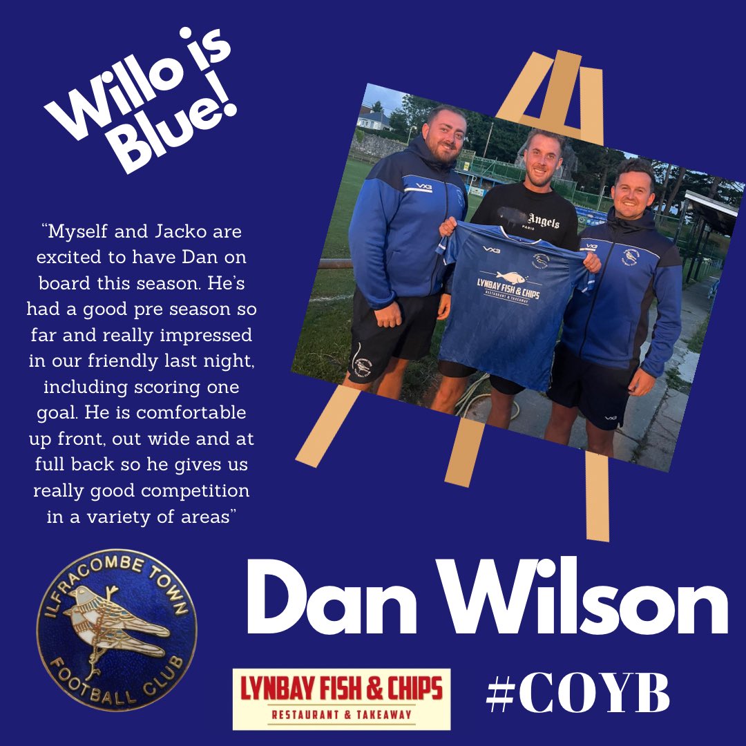 A huge welcome to Marlborough Park <a href="/SchlongWilson/">Dan Wilson</a> who has signed to the club for the 2023/24 season from <a href="/TorringtonFC/">Torrington FC</a>.

Read <a href="/ClemBennellick/">Clem Bennellick</a> reaction 👇