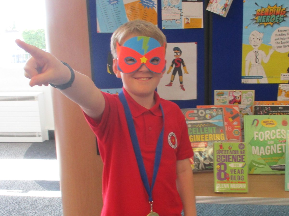 LancsLibraries's tweet image. We are so proud of Thomas at #EuxtonLibrary
He is the first to receive his Reading Hero medal for reading 5 books 
Thomas&apos;s favourite book was all about Muhammad Ali 
Get involved here
lancashire.gov.uk/libraries-and-…
#LancsReadingHeroes #LancsSummerFun