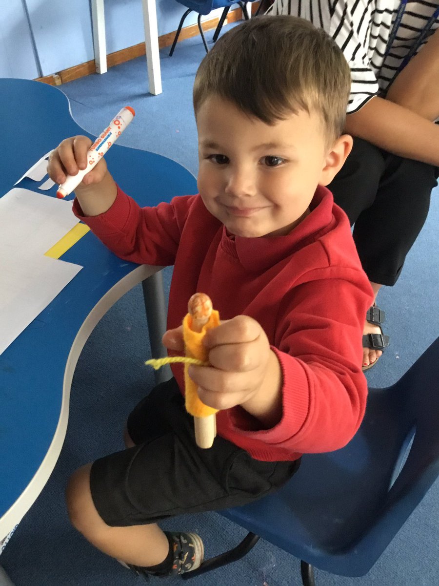 NurseryOPS's tweet photo. The children have been making worry dolls today. We have been reading about ‘Silly Billy’ who has these dolls to tell all his worries to. #eyfstransition #eyfscreative #worrydolls https://t.co/PNuqczx19Q