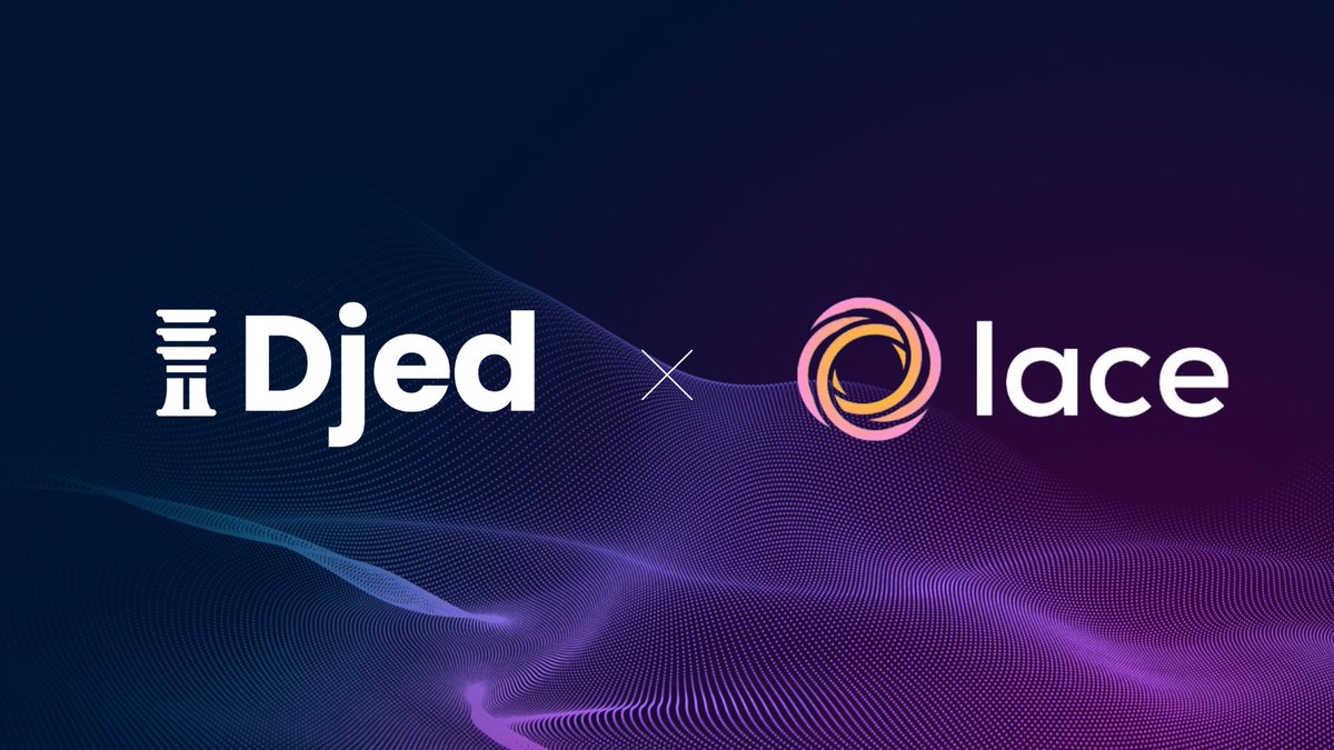 We are happy to share that we added a new wallet support, and users can now  also interact with the Djed platform using Lace! $DJED $SHEN $ADA $COTI  @lace_io @Cardano_CF @Cardano