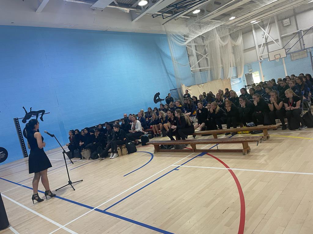 A pleasure speaking at the girls into sport event today at <a href="/BradfordCollege/">Bradford College</a> 
Sport and physical activity contribute £39billion to the UK economy and it’s so important to highlight the transformative power of sport…