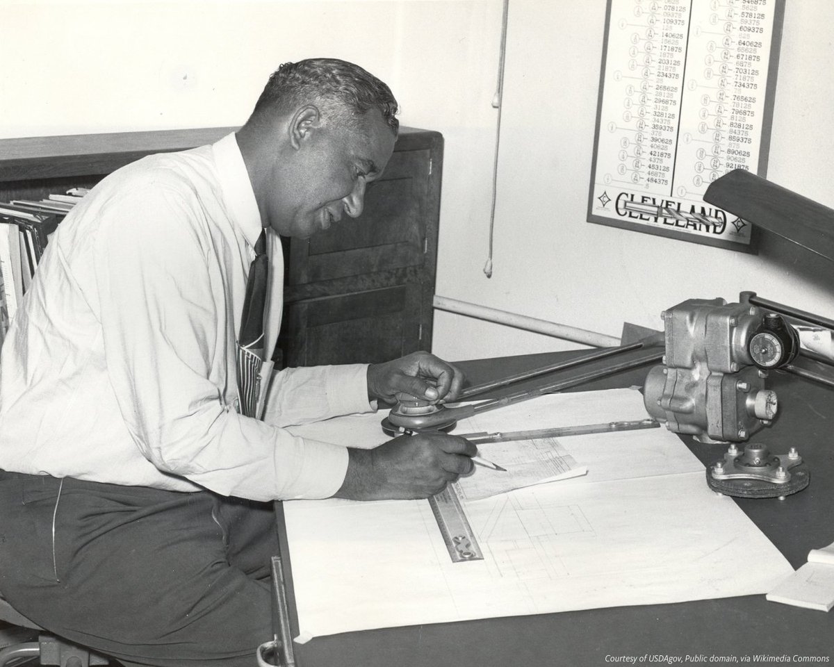 Self-taught engineer Frederick McKinley Jones holds more than 60 patents for inventions ranging from an automatic ticket-dispensing machine to an automatic refrigeration system for trucks.  #APeoplesJourney #ANationsStory