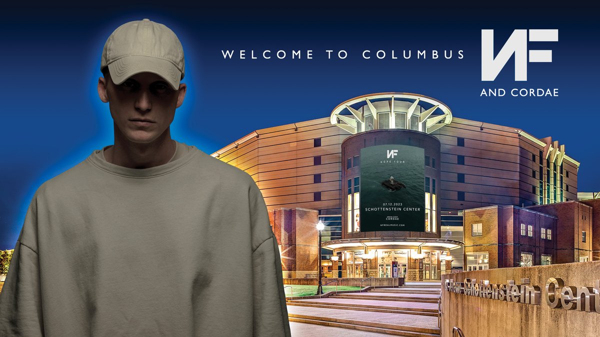 TheSchott's tweet photo. Columbus, @NFRealMusic kicks off his #HOPETour at @TheSchott TONIGHT! Check the link for tickets &amp; all the info to know before you go. https://t.co/1MJ8BKBvCc https://t.co/orj25zrb9J