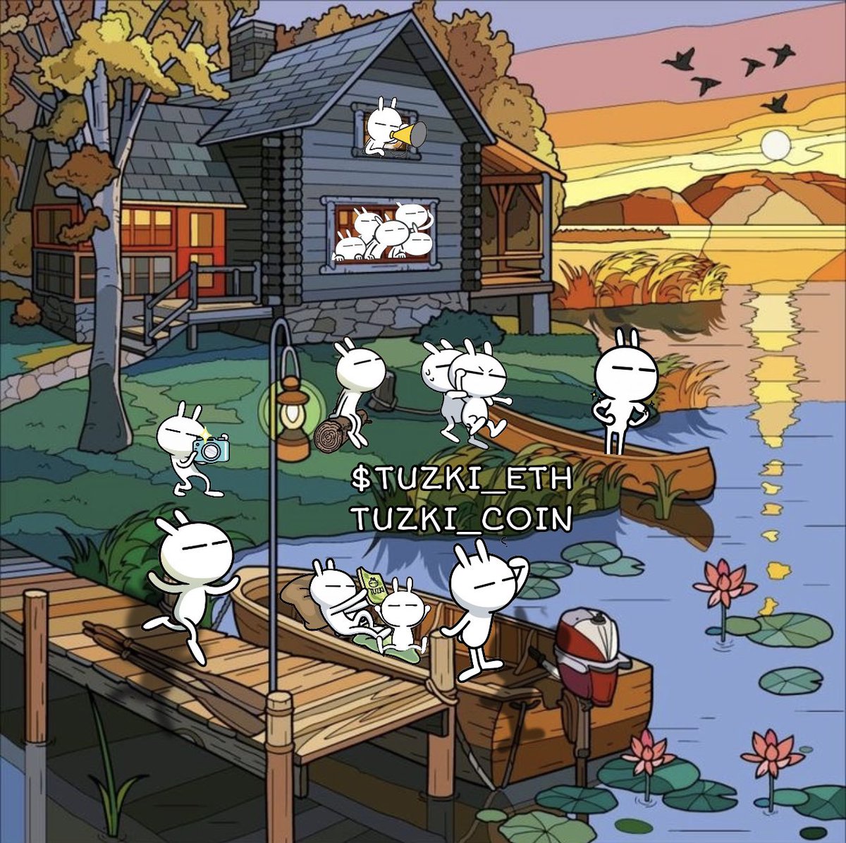 #TUZKIARMY, $TUZKI

The community rushes to go whale Hunting.

 We are making the final preparations before the trip: 

The Dextool Update is coming very soon. 🔥🐰🔥🐰🔥🐰🔥🐰🔥🐰

#memecoin #MEMECOINSEASON2023 #memecoins #x1000 #x1000gem #PEPE #PEPE2