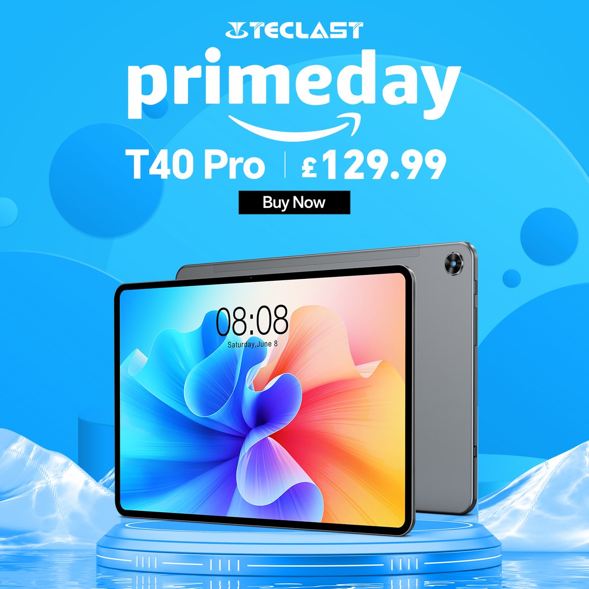 TeclastOfficial's tweet photo. Stay connected on the go with our ultra-portable and stylish T40 Pro! Grab amazing Prime Day deals and elevate your productivity.
๐Buy Now:https://t.co/80Kv6NVsUY
#PrimeDay #Amazon #Teclast #BeAMaster #NoTeclastWithoutYou #promotion #epicdeal #bigsave #Tablet https://t.co/kWhKfSmgLp