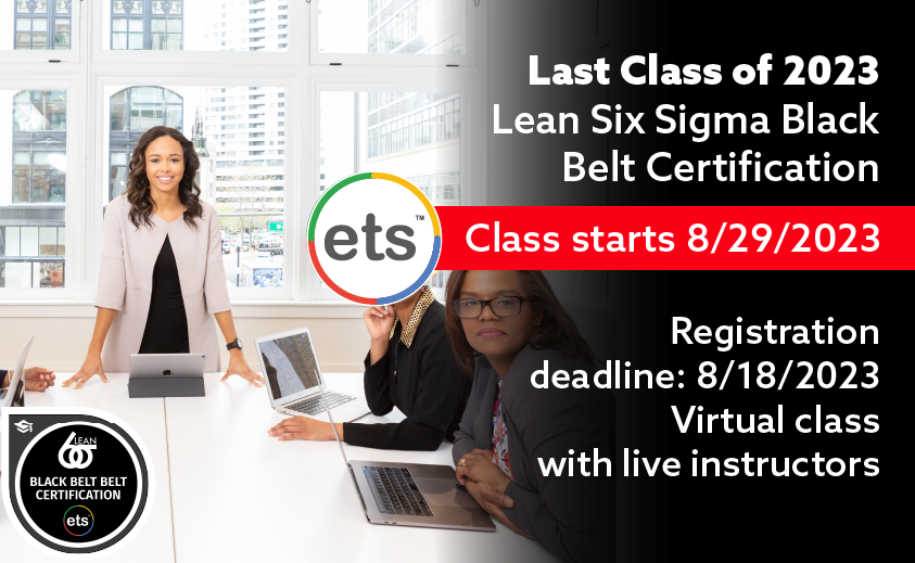 etsgroup_inc's tweet photo. Join our last class of 2023 and become a certified Six Sigma Black Belt! 📷 Don't miss this opportunity to enhance your skills. Enroll now before the class fills up!  Enroll here: https://t.co/ttzCeIcc6r
#SixSigma #BlackBeltCertification #ProfessionalDevelopment #etsfl #ets https://t.co/jjduJLnyST