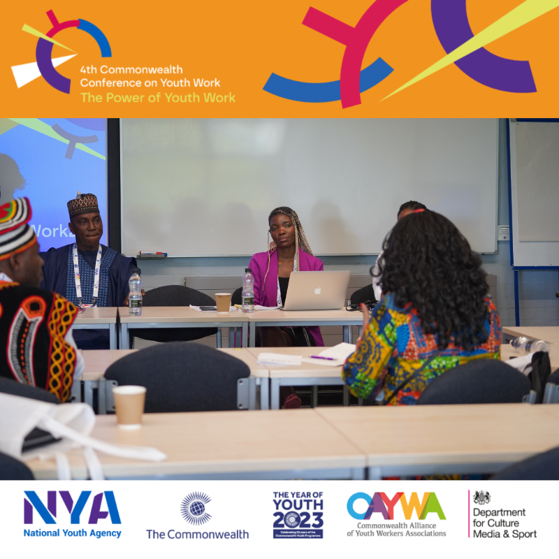 ComSecYouth's tweet photo. "In contemporary African society, #youthwork is faced with increasing challenges. Youth workers are anticipated to be innovative in their approach to tackling, solving, and managing these issues and the problems they pose"-Ben Duntoye, President, Nigeria Youth Workers Association https://t.co/DSZmxix9hf