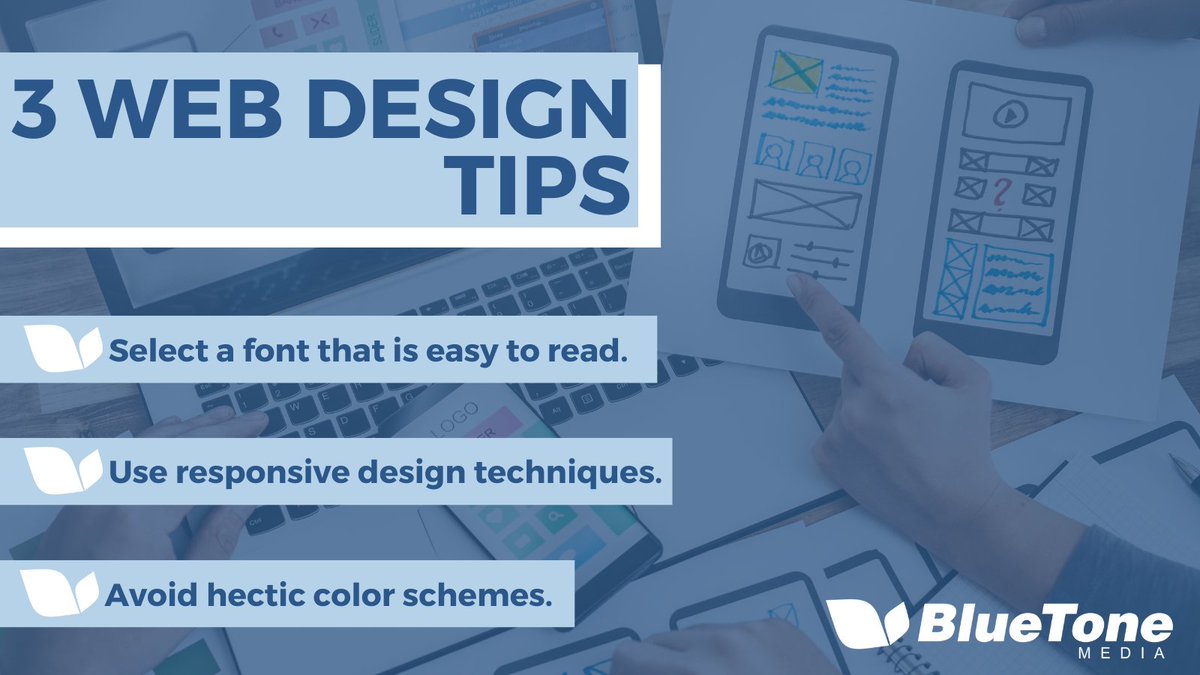 BlueToneMedia03's tweet photo. Looking to elevate your website design? Check out these essential tips! ✨📝
Stand out and leave a lasting impression! 🌟 
Learn more  👉 https://t.co/CAN5oJlh2H
#WebsiteDesign #DesignTips #WebDesign #UserExperience #WebsiteTips #WebDev #DigitalMarketing #BlueToneTips #BTMTips https://t.co/yygcsSGUrw