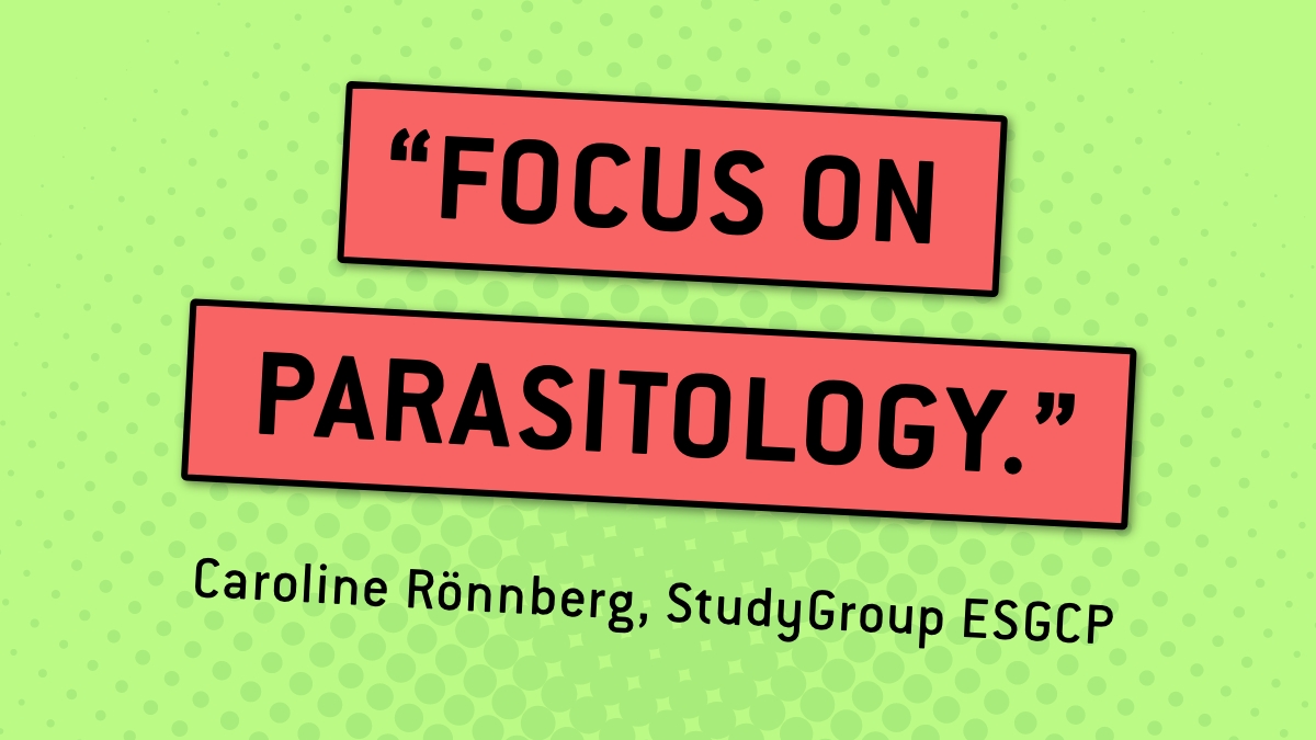 ESCMID's tweet photo. “From cysts and ova to molecular epidemiology; Parasites continue their journey” – Caroline Rönnberg from #ESGCP. You want to know more? Tap on the link: https://t.co/mh2SqAzY20 https://t.co/GFxlXiLgc1