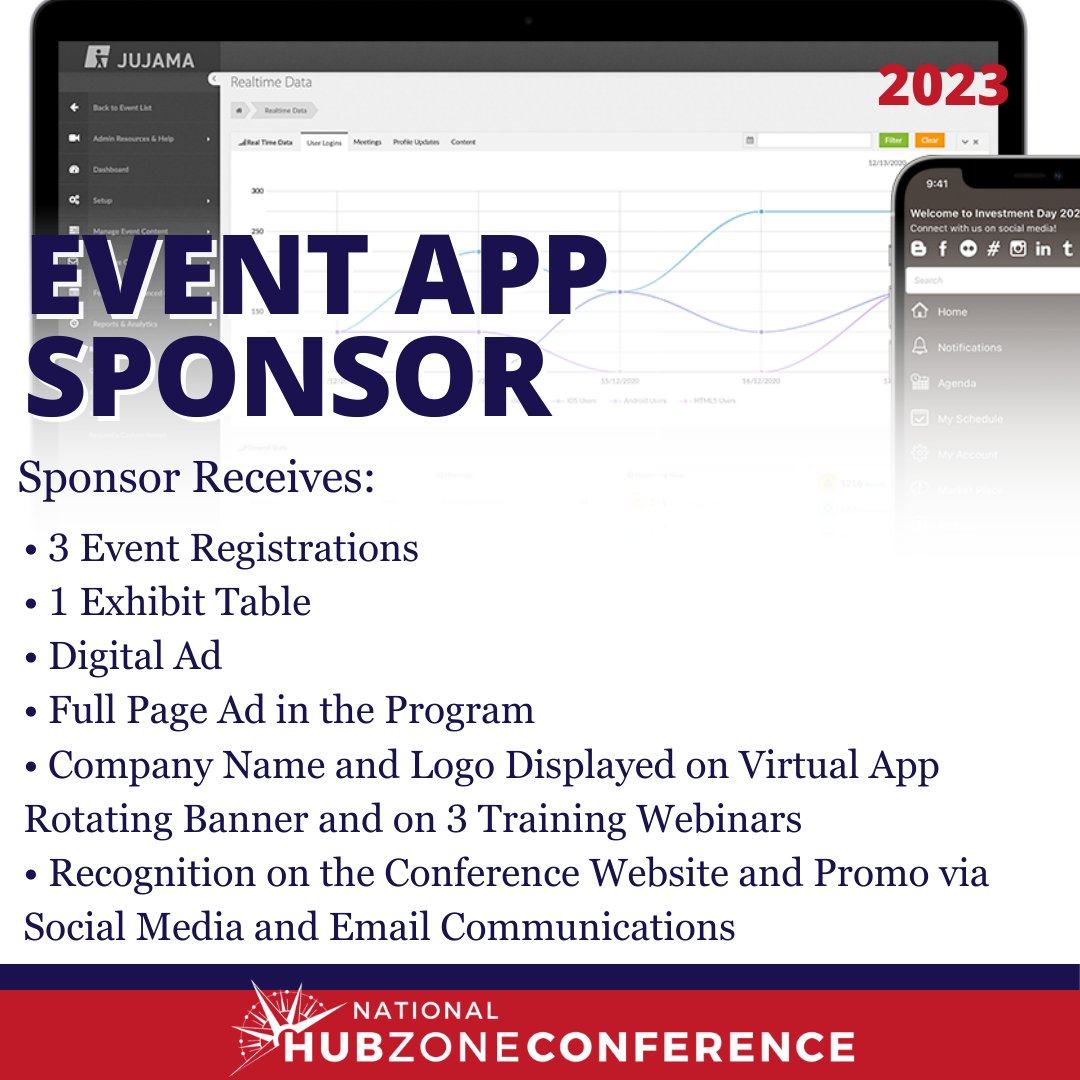 📢 Calling all tech-savvy sponsors! The Event App sponsorship is still available for the 2023 National HUBZone Conference! 🌟   Don't miss out on this chance to make a lasting digital impression. 
hubzonecouncil.org/2023-National-…
#HZConf23 #EventAppSponsorship #DigitalSuperstar