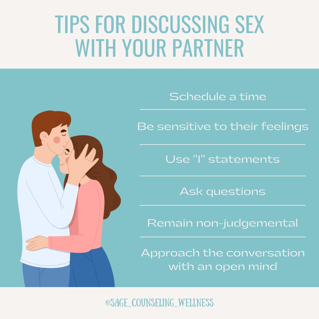 Communication is key in any relationship. 💭 Here are a few tips for navigating the conversation about sex with your partner. 

#sextherapist #sextherapy #intimacy #intimacycoach #intimacytip #intimacycoaching #relationshiptalk #relationshipmanagement