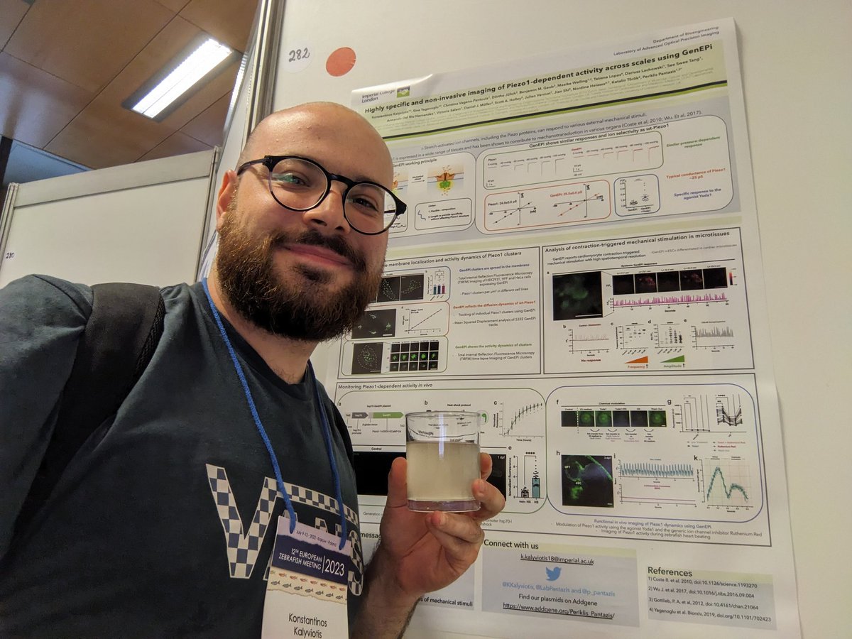 🧬🐟 Dr Kοnstantinos Kalyviotis 🧪🔬 (@kkalyviotis) on Twitter photo And the poster session <a href="/EZM2023/">12th European Zebrafish Meeting 2023</a> is starting!! 😊🤩
Come to poster 282 to hear more about #GenEPi 💪 I might not have the liqueur shots, but I could definitely share some good news 😉
<a href="/Pantazis_Lab/">🐟🔬Pantazis Lab 🧬🐭</a> #ForMyAllyIsTheForce And the poster session <a href="/EZM2023/">12th European Zebrafish Meeting 2023</a> is starting!! 😊🤩
Come to poster 282 to hear more about #GenEPi 💪 I might not have the liqueur shots, but I could definitely share some good news 😉
<a href="/Pantazis_Lab/">🐟🔬Pantazis Lab 🧬🐭</a> #ForMyAllyIsTheForce