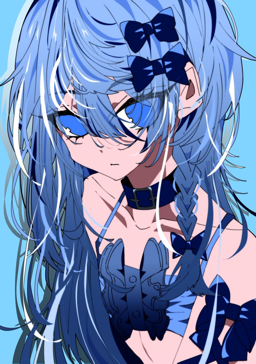 「青」|清水わかこ shimizu wakakoのイラスト