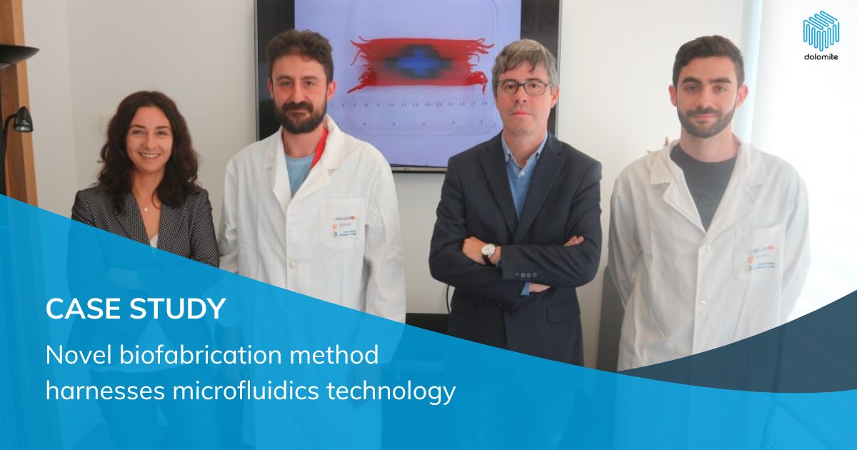 dolomite_micro's tweet photo. We're thrilled to share a testimonial from our customer at the University of Minho! Their biofabrication method has achieved novel, minimal multicompartment shapes and complex biological architectures for micro-modeling 3D environments. 

Read more here: https://t.co/paAPWcB56P https://t.co/OVcZWy8HU0