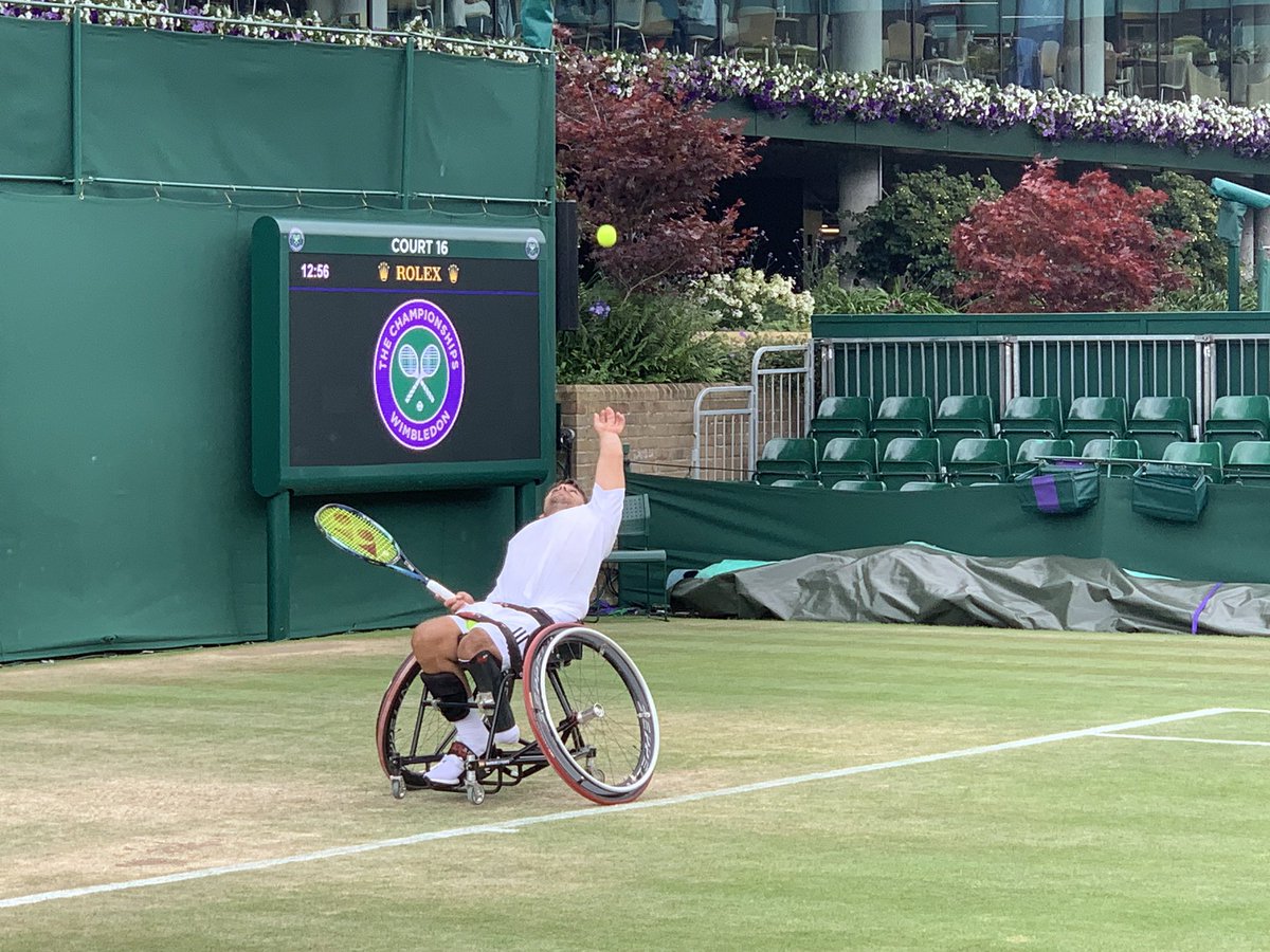Hoy es el dia!!! Debut esta tarde en <a href="/Wimbledon/">Wimbledon</a>. En directo en <a href="/MovistarPlus/">Movistar Plus+</a>  canal 193 no antes de las 16
VAMOS CON TODO!!