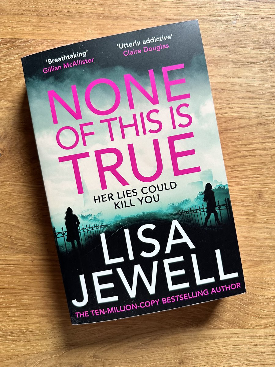 Thank you @najmafinlay for sending me the new book from @lisajewelluk #NoneOfThisIsTrue. 

It’s out on 20 July from @centurybooksuk. 

#MyBirthdayTwin #TheReadingParamedic