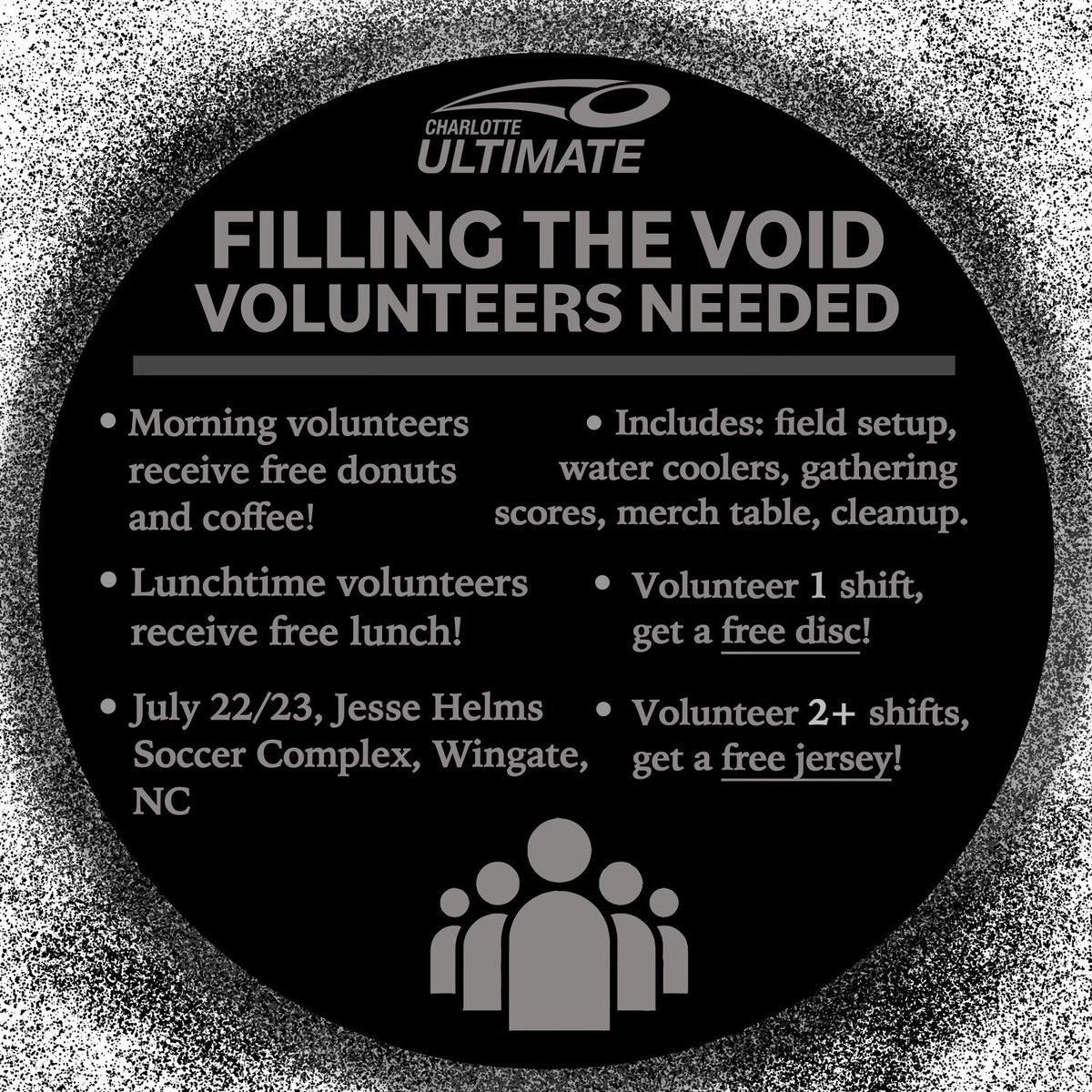 CU still needs volunteers for its upcoming adult club tournament on July 22nd and 23rd.
📍Filling the Void | July 22-23, 2023

Check out this link for more information: forms.gle/LM7pth5djWqk7U…
