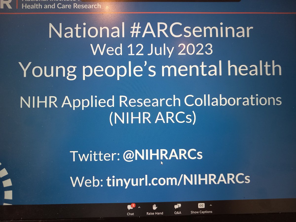 I'm excited to join #ARCseminar today. I look forward to hearing all the interesting speakers.