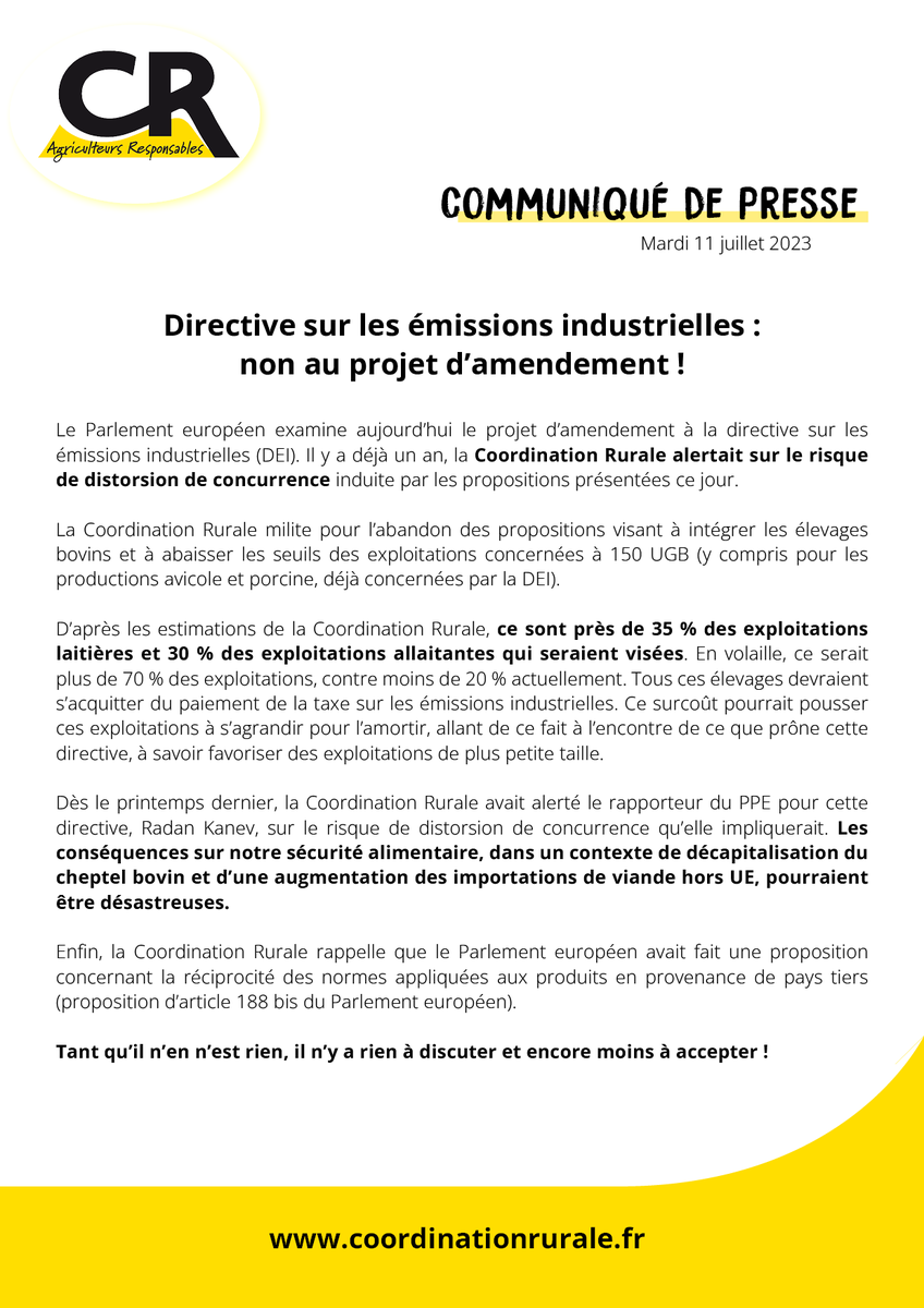 Les députés euro ont finalement voté le statu quo mais le combat n'est pas fini et les négociations se poursuivent avec @UEFrance @Europarl_FR @EUCouncil et l'État français lui-même dont la position doit être ferme et définitive : c'est non ! ➡️Sur la DEI shorturl.at/fnFK5