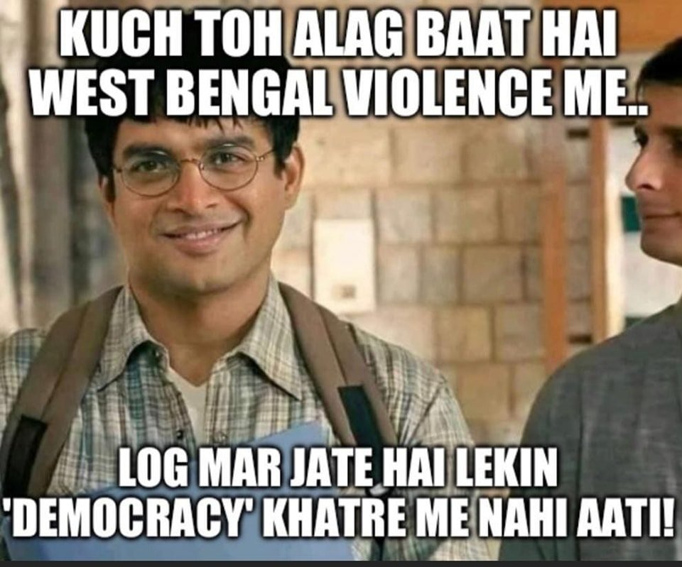 Mumbai4Develop's tweet photo. Ab saare sickulars chup rahengey!!
.
.
#WestBengalPanchayatElections2023 #WestBengal https://t.co/weg79oaL0e