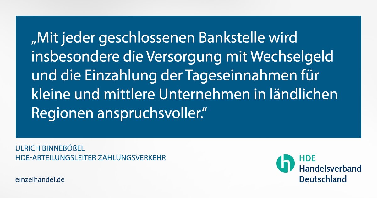 Handelsverband HDE tweet media